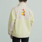 串カツワールドの俺えびが好き Boa Fleece Jacket