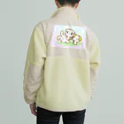 けあうさSHOPのお外で3匹けあうさ Boa Fleece Jacket