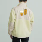 脂身通信Ｚの缶ビール_230325 Boa Fleece Jacket