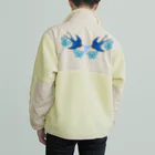 segasworksのForget me (k)not（抱きツバメちゃん） Boa Fleece Jacket