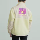 オハナショップの幸せを与えるキラキラ星 Boa Fleece Jacket