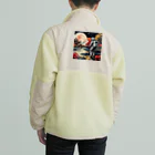 宇宙開発デザイン科の惑星『京都』 Boa Fleece Jacket