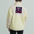ChicCanvas Boutiqueの近未来的なフレンチブルドッグ Boa Fleece Jacket