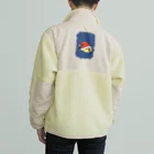 サトウノリコ*の帽子の中には……(塗り) Boa Fleece Jacket