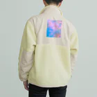 水草の春の空 Boa Fleece Jacket