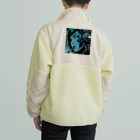 kangekiのサイバーパンクガールNo.34 Boa Fleece Jacket