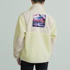 AQUAMETAVERSEの満開の桜を鑑賞する私 アメジスト 2846 Boa Fleece Jacket