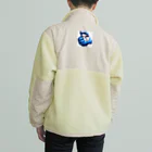 yamasho24のご機嫌青い鳥 Boa Fleece Jacket