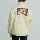 金太郎の可愛い柴犬 Boa Fleece Jacket