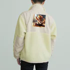 kangekiの遊ぶにゃんこNo.6 Boa Fleece Jacket