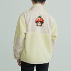 かわいいキノコくん🍄のかわいいキノコくん🍄 Boa Fleece Jacket