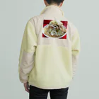 つ津Tsuのラーメン Boa Fleece Jacket