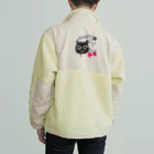 イラスト MONYAAT のCT107 もじゃもじゃ★ぱっふん*wanwanwanA Boa Fleece Jacket