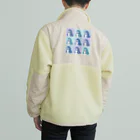 サメ わりとおもいの9匹のサメバックプリント Boa Fleece Jacket