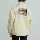 聞く耳ねこのお店のこぎまる Boa Fleece Jacket