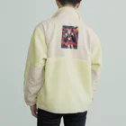 KumaKumaのkumakuma  鬼っ娘(おにっこ) Boa Fleece Jacket