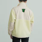 ただとま屋の単独で慌てるワニ Boa Fleece Jacket