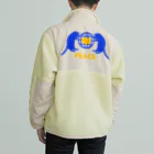 保護猫支援ショップ・パール女将のお宿のpeace  Boa Fleece Jacket