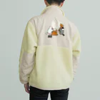 Lily bird（リリーバード）の餅つき文鳥ず Boa Fleece Jacket