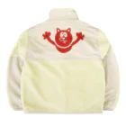 プギャにこふんのねこちゃんロゴ Boa Fleece Jacket