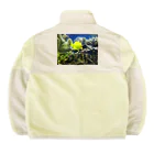 nokkccaのキイロハギ - Zebrasomaflavescens - Boa Fleece Jacket