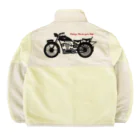 JOKERS FACTORYのVINTAGE MOTORCYCLE CLUB ボアフリースジャケット