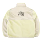 空想画学販売所のクマの山登り Boa Fleece Jacket