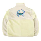 segasworksのガザミ Boa Fleece Jacket
