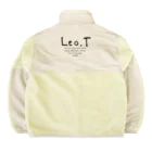 Leo.T Shopのライオンアート　Leo.T ボアフリースジャケット