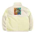 ノイトランナウェイのI am a genius 私は天才だ Boa Fleece Jacket