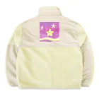 オハナショップの幸せを与えるキラキラ星 Boa Fleece Jacket
