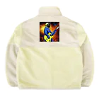 宇宙開発デザイン科の28世紀のギタリスト Boa Fleece Jacket