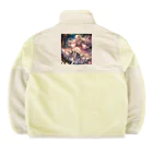 Sesilionの星の精霊の夜舞 Dance of the Star Spirit Boa Fleece Jacket