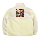 宇宙開発デザイン科の惑星『京都』 Boa Fleece Jacket