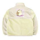 zoo234の可愛いハリネズミ Boa Fleece Jacket