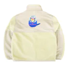 Lily bird（リリーバード）のうるうるジャンボ ロゴ入り② Boa Fleece Jacket