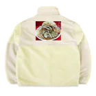 つ津Tsuのラーメン Boa Fleece Jacket