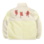 杜の魚のついてますよ！（小めんめ） Boa Fleece Jacket