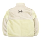 ネルネルテルネのナマステ刺繍 ✺ ホワイト Boa Fleece Jacket