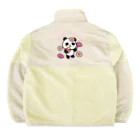 Lala Fantasia SUZURI StoreのLala Panda Yakiimo ボアフリースジャケット