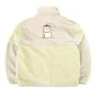 ＋Whimsyのピザ屋さんねこ Boa Fleece Jacket