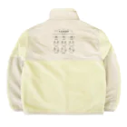 huroshikiの九品来迎印 Boa Fleece Jacket