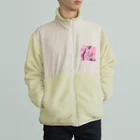 リホタママの水筒の中の桜 Boa Fleece Jacket