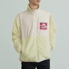 uchakyumaのいちごケーキにネコ Boa Fleece Jacket