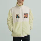 happiness_shopの美しい寿司の絵画 Boa Fleece Jacket