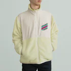 komgikogikoのヒビ(ナナメ) Boa Fleece Jacket