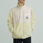 a.k.a kakのウッド・チャック（ピザ） Boa Fleece Jacket