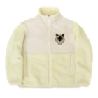 みきぞーん｜保護猫 ミッキー画伯と肉球とおともだちのkureo Boa Fleece Jacket