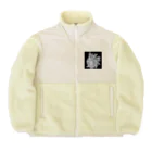 佐藤葉月王国の狐火 Boa Fleece Jacket