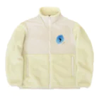 irukahimeのdolphin silhouette Boa Fleece Jacket